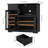 35.4" Wide  Kitchen Pantry, Food Pantry wih Cupboard, Drawer, and Microwave Cube-111987835