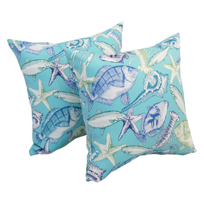 Outdoor Cushion Collection Outdoor Square Pillow Cover & Insert
