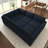 Seybert Velvet Chenille U Shaped Sofa Modular Sectional Sofa Living Room Corner Couch-878295319-878295318