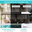 Abri de jardin 12 pi x 20 pi Lean to Gazebo