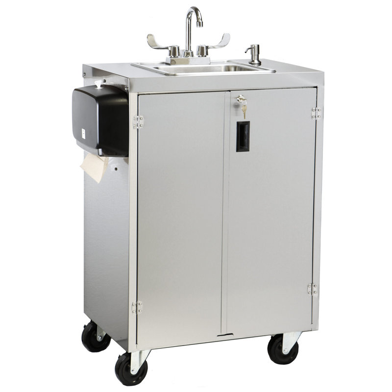 Lavabo électronique, station de lavage des mains portable