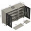 Armoire de rangement pour chaussures 16 paires Baron-116319702