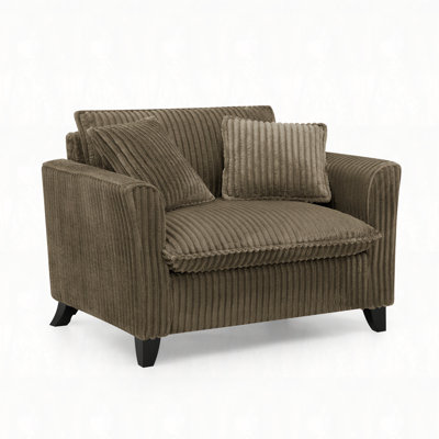 46" W Corduroy Armchair