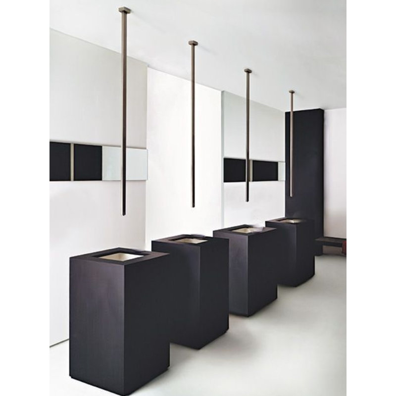 Robinet pour salle de bain à capteur noir