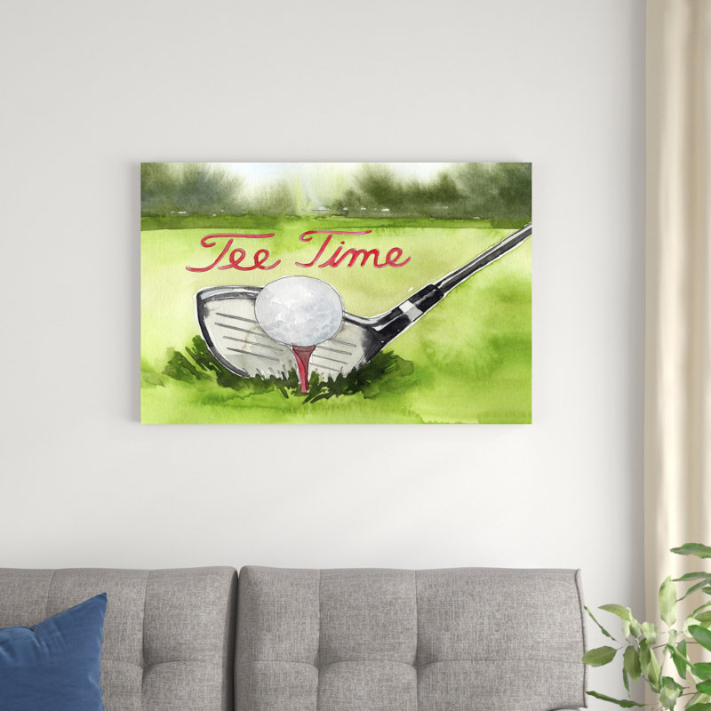 Tee Off Time III, H 24 po x l 36 po x P 1,25 po