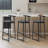 Height  Counter  Bar Stools With Backrest-1961088066