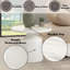 Table de bout en marbre blanc brillant
