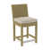 Tabouret de comptoir tissé
