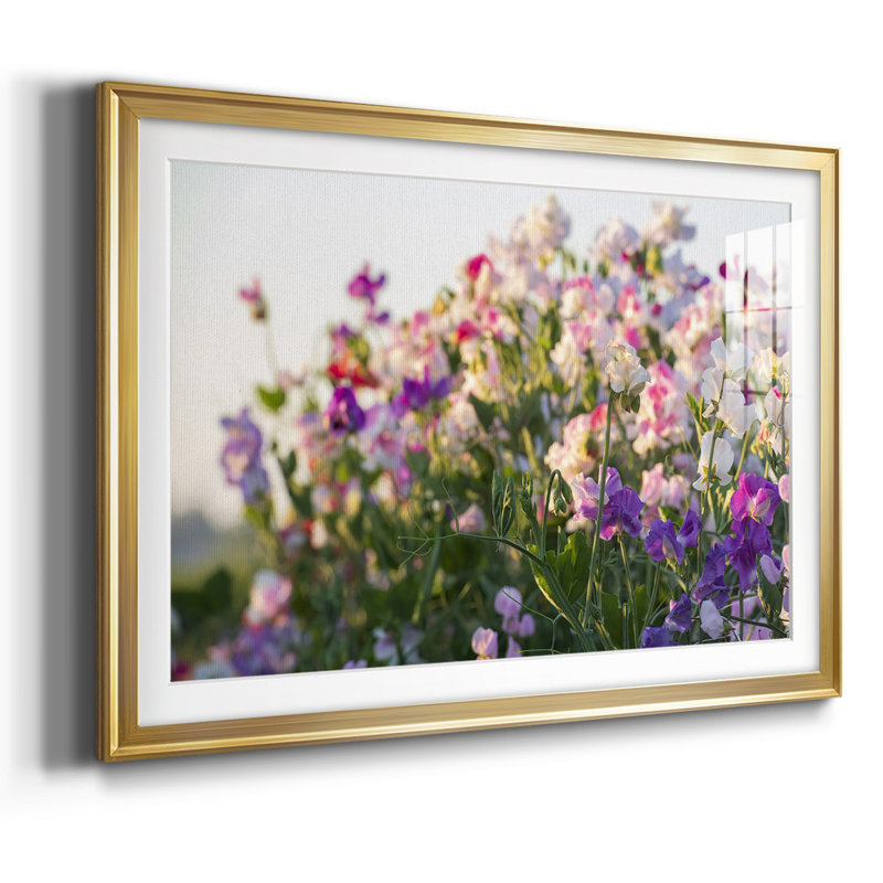 «Spring Is Here», impression sur papier, Or, H 19 po x l 27 po x P 1,5 po