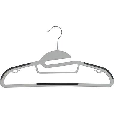 SONGMICS Hangers, 50 Pack High Qaulity Plastic Coat Hangers, Non Slip Durable