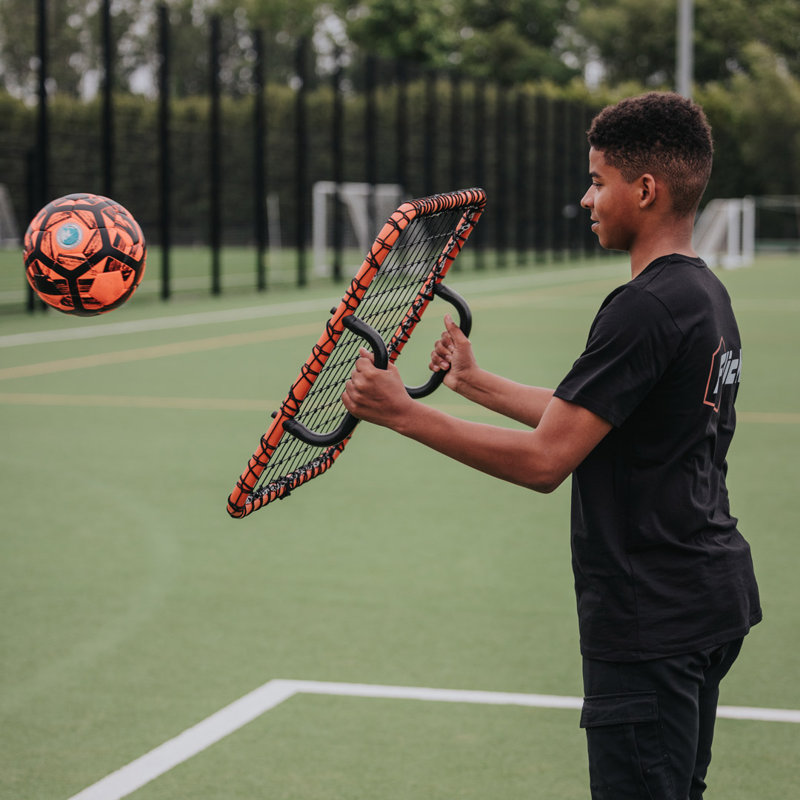 The Football Flick Essentias Hand Held Rebounder