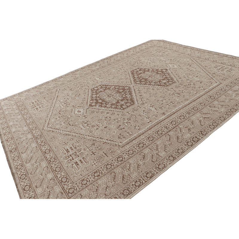 One-of-a-Kind 12'8"X9'4" Hand Knotted Area Rug