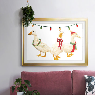 «Merry Quackmas I», impression sur papier