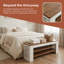 Upholstered Bench with Shoe Storage