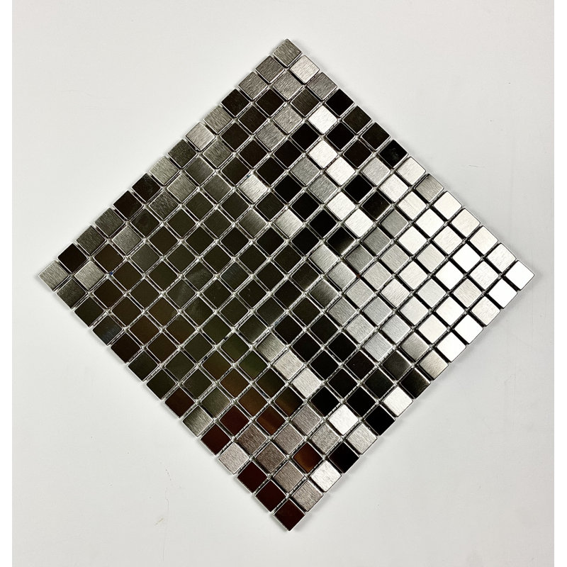 Enchanted 1" x 1" Metal Mosaic Tile