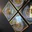 Ayatul Kursi, Surah Al Ikhlas, Al Falaq and Al Nas Tempered Glass Wall Décor-1671231679-1658165748