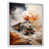 White Floater Framed selected