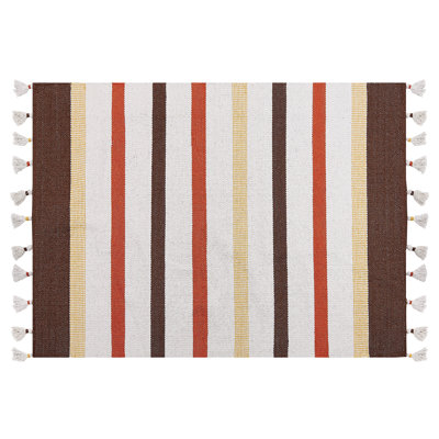 Kronberg Striped Hand Woven Area Rug