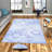 Premium Polyester Area Rug (5.2 x 7.5 ft), 100% Antibacterial, Non-Slip Underside, 0.3 in Pile Height | Machine Washable, 3D Digital Print, Durable Woven Carpet | Ideal for Living Room, Bedroom & Dining Spaces-220401951