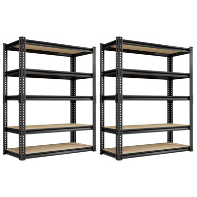 Adaeze Heavy Duty Garage Shelving, Adjustable Metal Storage Shelves