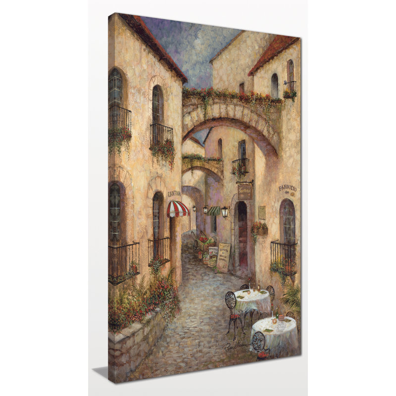 «Buon Appetito II», reproduction d'art sur toile tendue, H 30 po x l 18 po