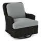 Somerset Upholstered Swivel Accent Chair