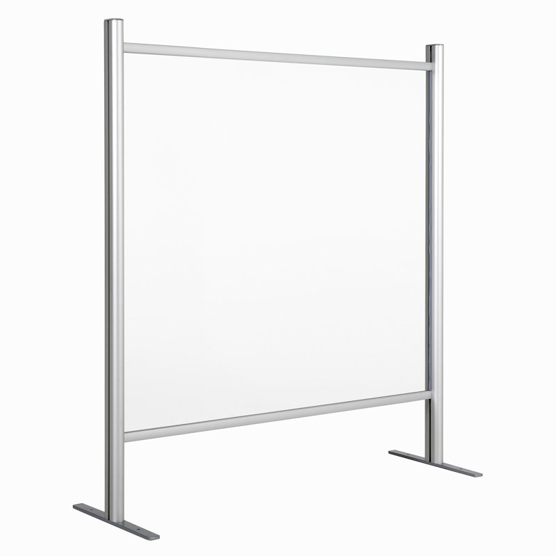 Clear Desk Dividers, 39.37" H x 31.50" W x 11.81" D