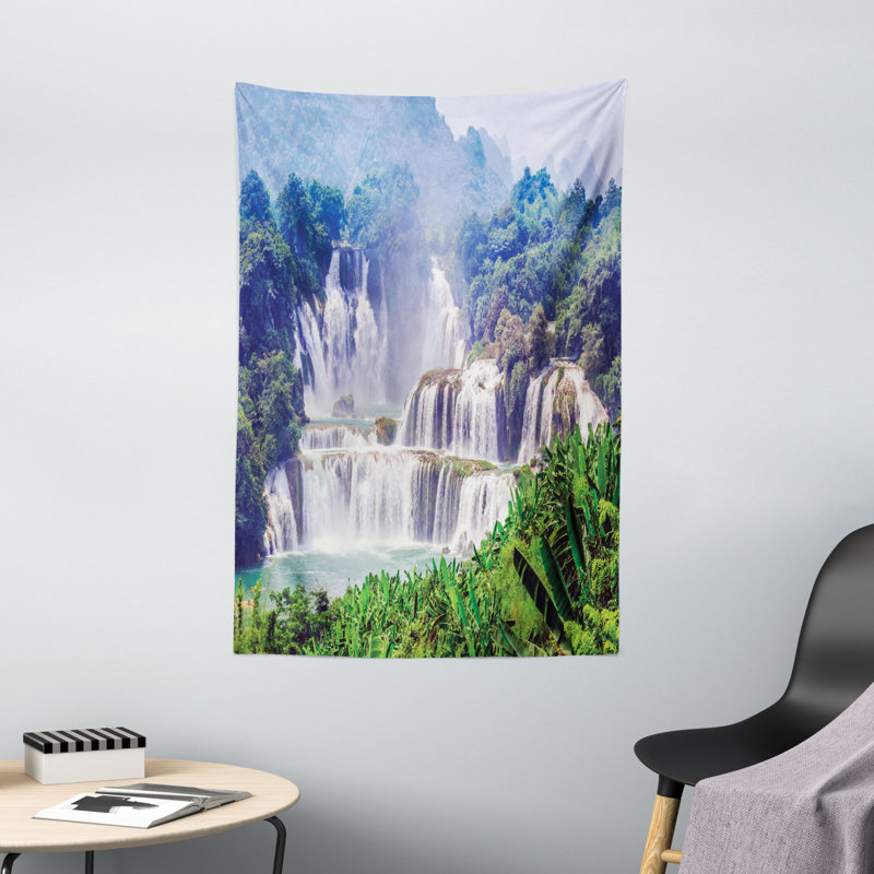 Tapisserie en polyester naturel, H 60 po x l 40 po