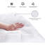 Surmatelas hypoallergénique matelassé et respirant très grand