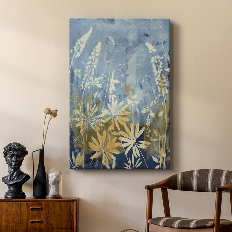 Lupin sauvage - galerie Cavas sur mesure, H 36 po x l 24 po