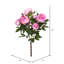 Buisson de pivoines artificielles 23 po Ramet-22433322