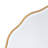 Candice Scalloped Beveled Wall Mirror-73084162