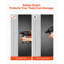 Perceuse-marteau rotatif sans fil 20 V SDS-Plus sans brosse 1 en 1200 tr / min 4 fonctions