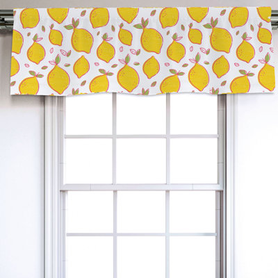 Sateen Ruffled Window Valance