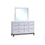 Commode de rangement (miroir non inclus)