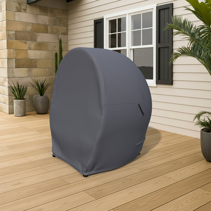 Housse pour chaise d'extérieur en osier