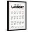 «The Rules of Laundry», impression encadrée-419848960