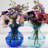 Hibiscus Glass Vase-30058370-30058367