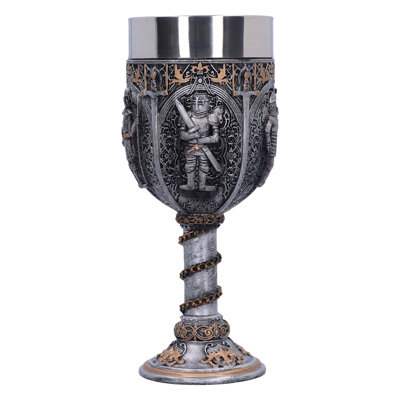  Medieval Knight Goblet 17.5cm