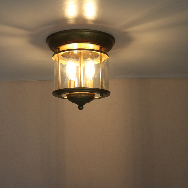 Plafonnier encastré 2 lumières 7,4 po Duante