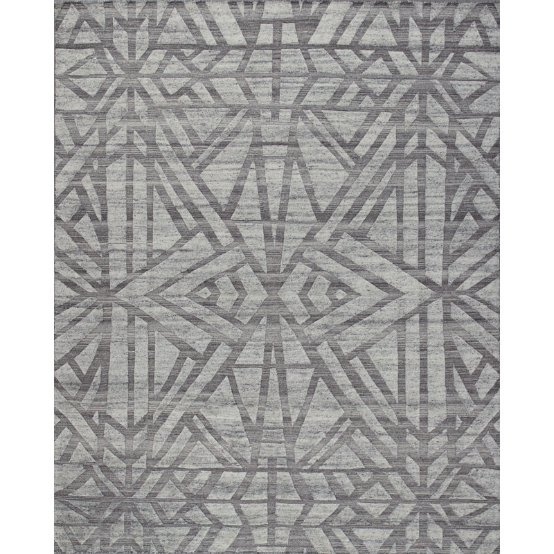 Bariloche Wool Geometric Area Rug, Runner 3' x 10'