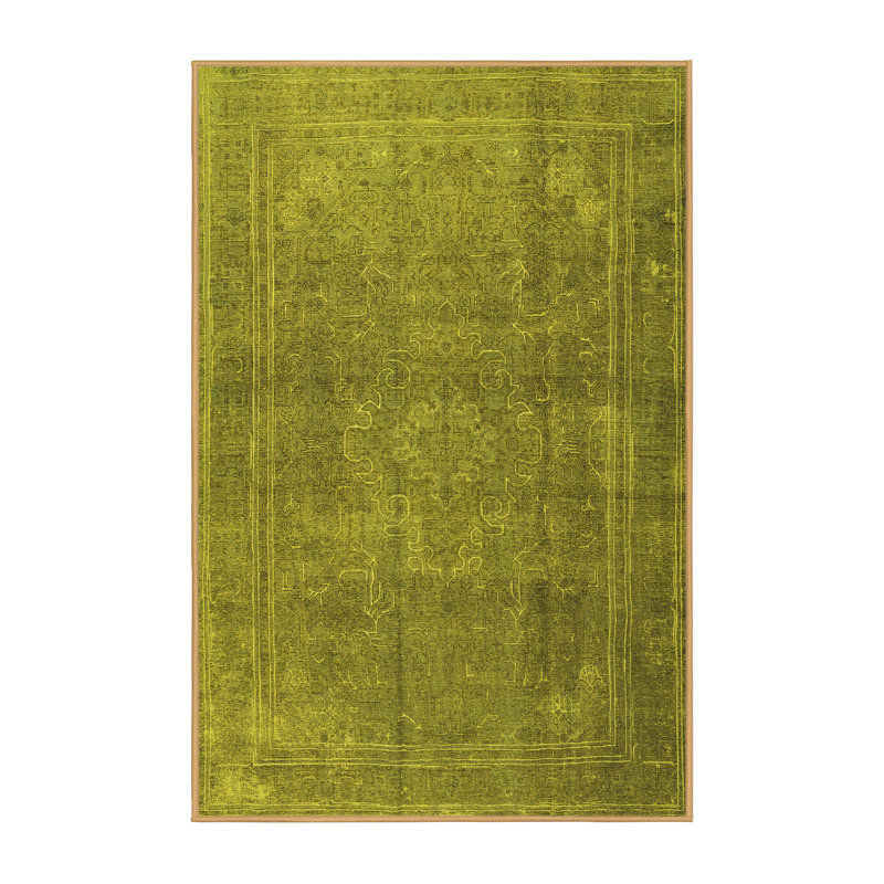 Washable Oriental Indoor Rug, Rectangle 8' x 12'