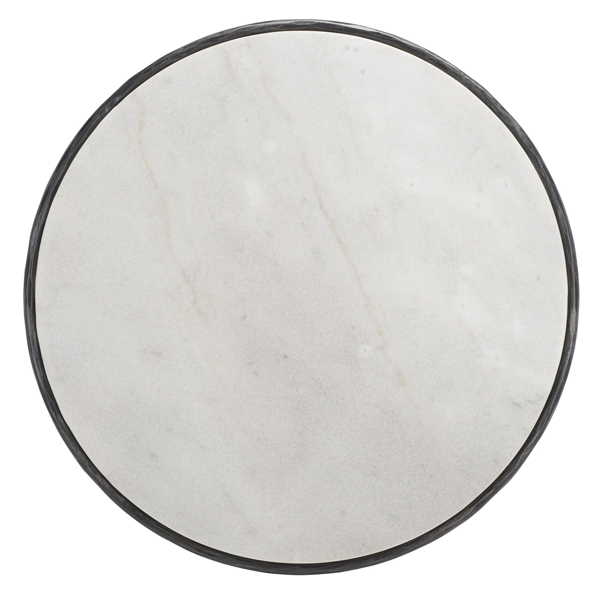 Evelynn Single Coffee Table, Black, Marble, White Marble