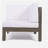 OANA -5-PIECE V SHAPE SOFA SET, WHITE
