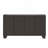 Wood Console Table with Adjustable Shelves and Gold Handles-285129869