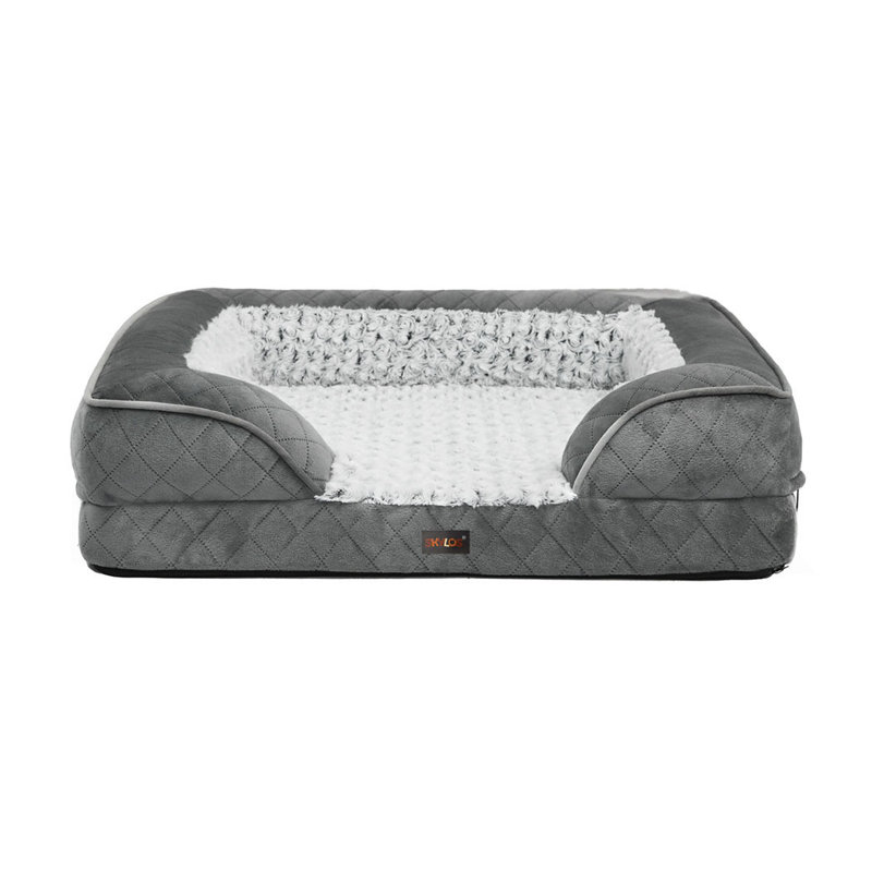 Orthopedic Polyester Pet Bed, 17cm H x 64cm W x 89cm D