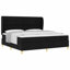  Lit sommier tapissier avec matelas 35,4 x 74,8 po gris foncé-1359583246-1359583247