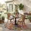 Tapis intérieur / extérieur multicolore Jacoria-608448654