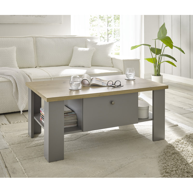 Grubb Four Leg Coffee Table with Storage