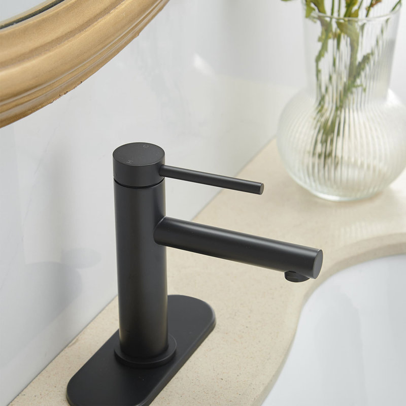 Robinet de salle de bain à un trou